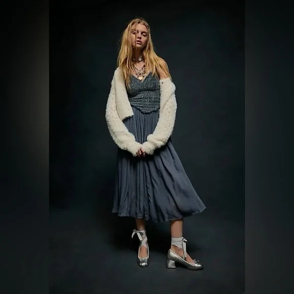 NWOT Free People Arabesque Maxi Dress - Picture 3 of 15